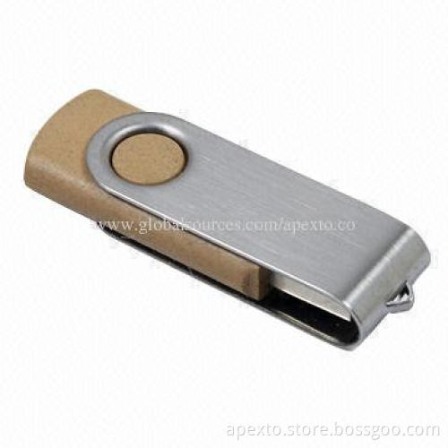 Recycle USB Sticks, Customized Logos Welcomed, 1 to 32GB Capacities, Supports Microsoft's Windows OS